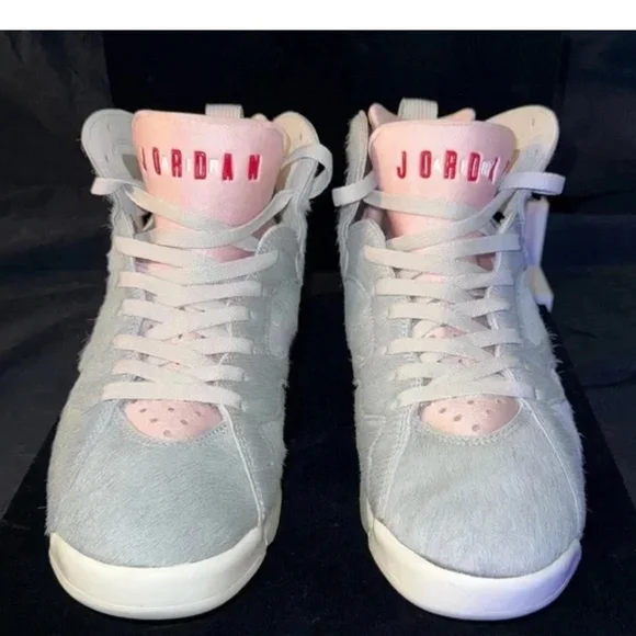 Nike Air Jordan 7 Retro SE "Hare" Bugs Bunny Shoes CT8528-002 Men's Size 8.5 - Picture 4 of 14